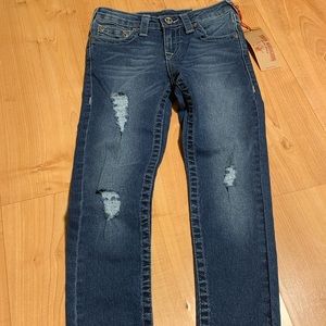 True Religion Skinny Jeans Size 7 kids